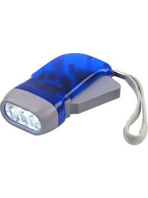 Neva Home Batterielose Led-El Feneri, Dynamo ve 3 LED Kamp Için