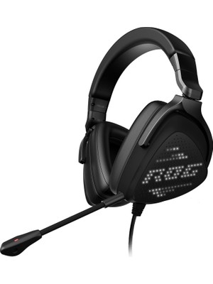Neva Home Rog Delta S Animate 7.1 Ess Quad Dac Ai Mic Özellikli Dairesel Rgb Aydınlatma Usb-C Bağlantılı Rgb Oyuncu Kulaklığı
