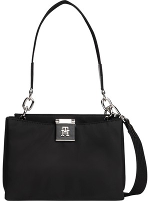 Neva Home Th Her Med Satchel Nylon Sv Kadın Çanta, Siyah, Tek Beden