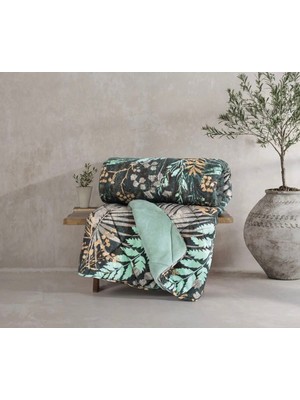 Cotton Box Velvet Clorasa Mint Yorgan