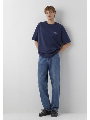 Mavi M0010289-A4009 Baggy Toronto Dark Blue Street Comfort Erkek Jean Pantolon