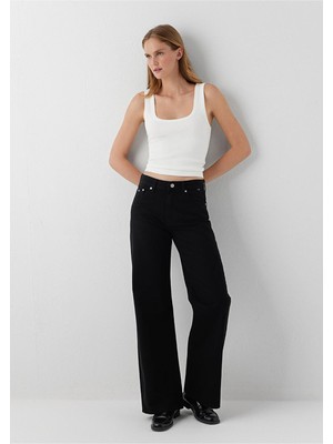 Mavi M1010152-A3801 Malıbu Black Classic Denim Kadın Jean Pantolon
