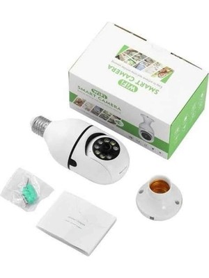 Genel Tedarik Ev Kamerası Wifi Kamerası Gece Görüşlü Akıllı Ampül Kamera