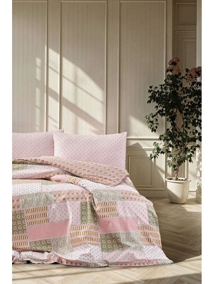 Doqu Home Boho Chic Spring Festıval-Nevresim Takımı-Tek-Upsala