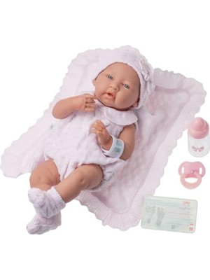 Mythriva Rosa Strickstrampler ile Berenguer Bebek - Kız Çocuk Için