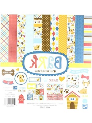 Mythriva Köpek Temalı Koleksiyon Paketi, 30 cm x 30 cm Boyutunda Eğlenceli Tasarım