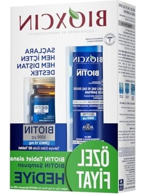 Mythriva Dökülme Karşıtı Biotin Saç Bakım Seti – Şampuan ve Takviye Edici Gıda