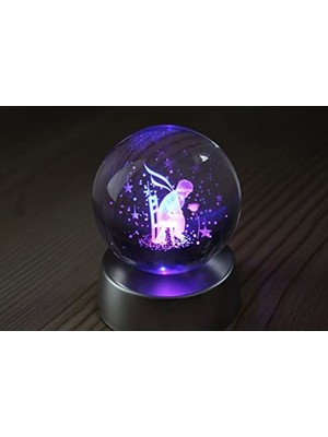 Mythriva Renk Değiştiren LED Işıklı Gece Lambası, Dekoratif Küçük Prens Temalı