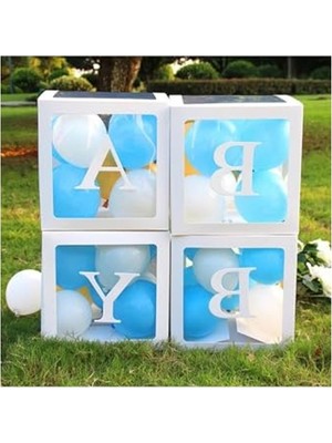 Mythriva Şeffaf Balon Kutusu, Parti ve Süslemeler Için
