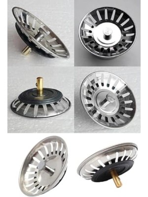 Mythriva Paslanmaz Çelik Sifon Süzgeci - 8 cm