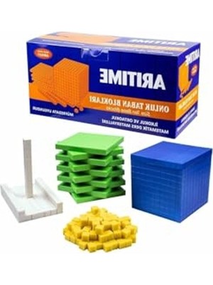 Mythriva Renkli Matematik Materyali - Onluk Taban Blokları