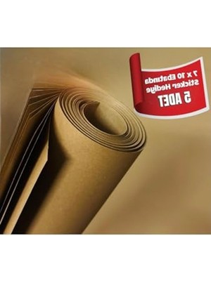 Mythriva Kraft Ambalaj Kağıdı, Hediye ve Paketleme Için 100X150 Cm, 5'li