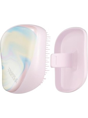 Mythriva Tangle Teezer Compact Stylerıce Cream Swirl Saç Fırçası - Seyahat ve Çanta Boy Tarak