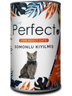 Mythriva Salmon Ezme Somonlu Kıyılmış Yetişkin Kedi Konservesi 400 gr