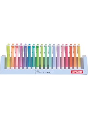 Mythriva Stabılo - Işaretleme Kalemi - Swing Cool - 8 Neon, 10 Pastel