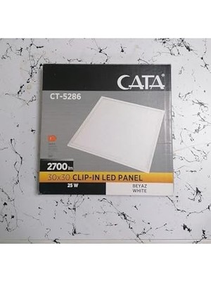 Mythriva Sekizgen LED CT-5286 25 Watt 30X30 Klipin LED Panel Beyaz Işık