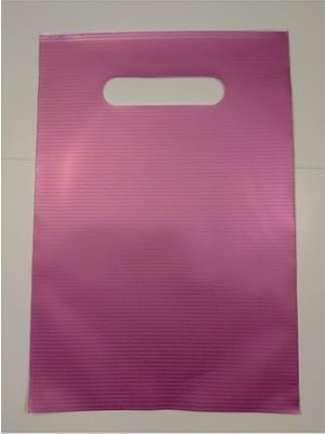 Mythriva 13X20 Lüx El Geçme Hediye Poşeti 50 Li Pembe