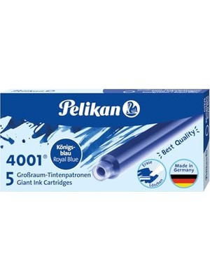 Mythriva Pelikan 5'li Gtp5 Uzun Kartuş Royal Blue