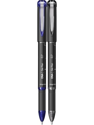 Mythriva Scrıkss Offıce Dnal 0.7 mm Jel Kalem Mavi & Siyah 2'li Blister, 0.7 mm