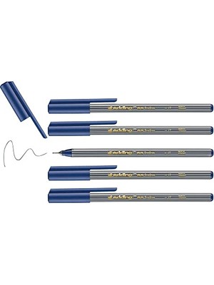Mythriva Edding 55 Fineliner - Çelik Mavisi - 10 Kalem - 0,3 mm Uç