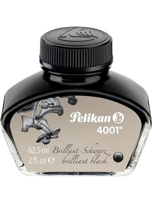 Mythriva Pelikan Mürekkep Serisi 4001 62,5 ml Siyah Mürekkep
