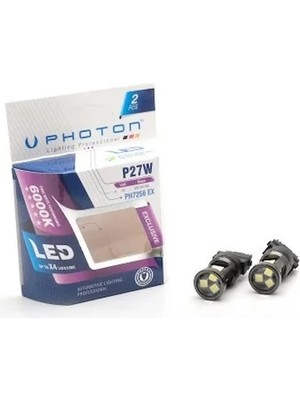 Mythriva Photon Ampul 3156 P27 12V Amber Exclusive Serie Pht PH7256 Na Ex