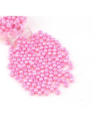 Mythriva Benim Marifetlerim - Pembe Delikli Inci Boncuk 7 mm