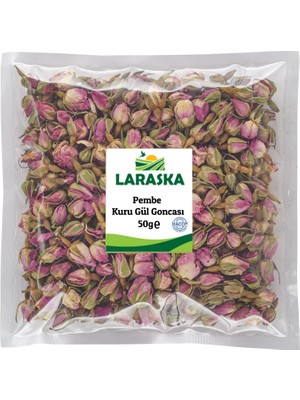Mythriva Laraska Tomurcuk Gül -Kuru Gül Goncası (Gül Çayı) - Pembe 50G