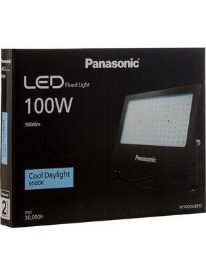 Mythriva Panasonıc LED Projektör, Beyaz Işık 100W 9000LM 6500K