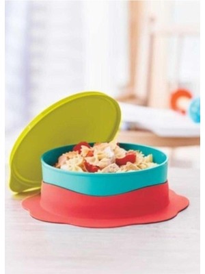 Mythriva Tupperware Ilk Tabağım Kaydırmaz Taban Bebek Mama Tabağı
