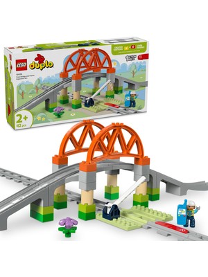 Mythriva LEGO Duplo Town Tren Köprüsü ve Rayları Ek Seti 10426