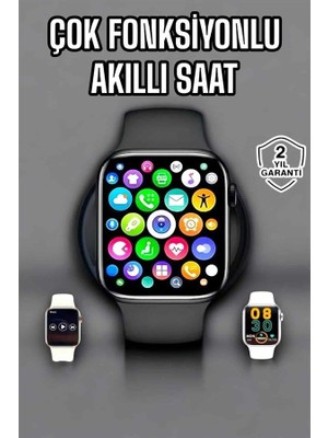 Genel Tedarik Akıllı Saat Amoled Ekran Gps ve Uyku Takibi Bluetooth Bağlantılı