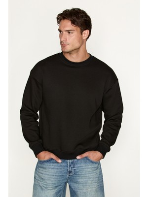 Grimelange Nedved Erkek Siyah Sweatshirt