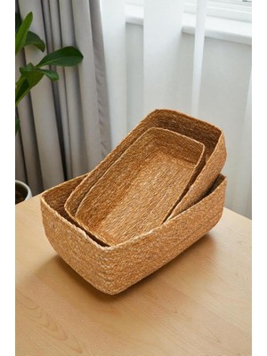 Mythriva Digithome 3’lü Naturel Organizer Sepet -PNL-PH39 S/3