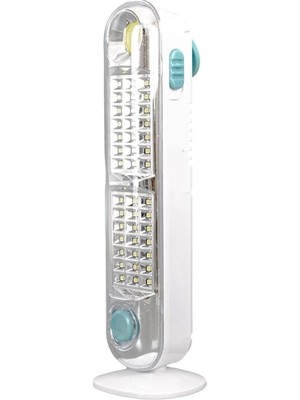 Mythriva 42 Ledli Solar Şarjlı Işıldak, Güneş Panelli, Taşınabilir, Askı Aparatlı, Beyaz