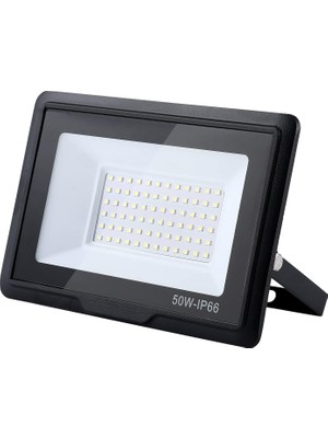 Mythriva LED Projektör 30W-400W, Enerji Tasarruflu, Suya Dayanıklı, Uzun Ömürlü Aydınlatma, Bahçe, Dış Mekan, Endüstriyel Kullanım Için (50W)