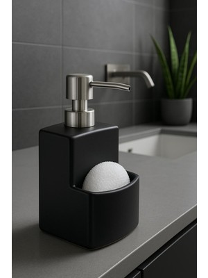 Mythriva Süngerlikli Sıvı Sabunluk Deterjanlık G2650-1