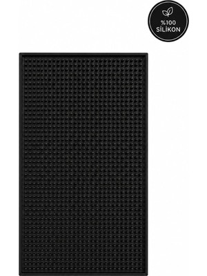 Mythriva Siliconly Bar Mat 45X30 –%100 Silikon Kaymaz Tezgah Koruyucu – Mutfak/bar