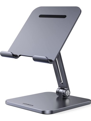 Mythriva Ugreen Tablet Standı Alüminyum Ayarlanabilir Tablet Tutacağı iPad ile Uyumlu Galaxy Tab (Antrasit)
