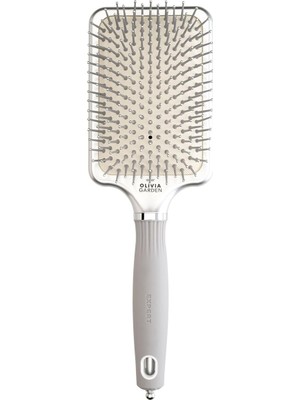 Mythriva Olivia Garden - Care Rectangular - Naylon Gümüş - Saç Fırçası - L