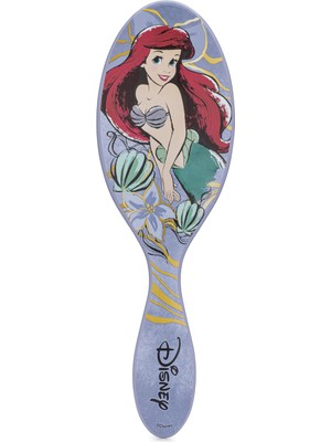Mythriva Wet Brush Disney Orijinal Detangler Saç Fırçası, Ariel (Zarif Prenses) - Ultra Yumuşak Intelliflex Kıllar - Dolaşık Açıcı Fırça Dolaşık Açıcı (Islak Kuru ve Yıpranmış Saçlar) - Kadın ve Erkek