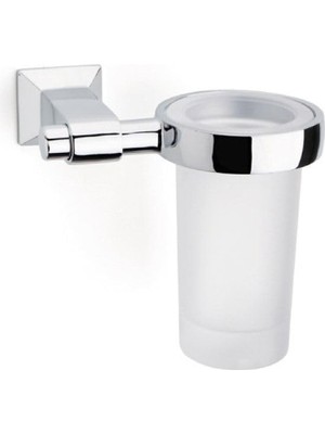 Mythriva System Bowlıne Duvara Monte Diş Fırçalığı Krom Renk 127X103X131 mm