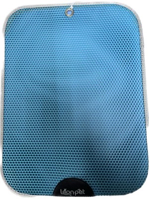Mythriva Leon Pet Kedi Tuvalet Paspası Turkuaz 60X45 cm
