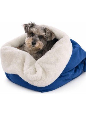 Mythriva Pawtools Köpek Uyku Tulumu – Çok Amaçlı Snuggle Sac, Battaniye/yatak/tünel, Yumuşak ve Çift Taraflı