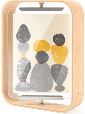 Mythriva Umbra Bellwood Masa Çerçevesi 5" x 7", Doğal
