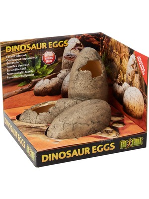 Mythriva Exo Terra PT2841 Dinozor Yumurtası Şekilli Yuva, Sürüngenler Için