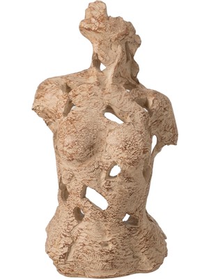 Mythriva Abstract Woman Biblo Kahverengi 12X22X36 cm