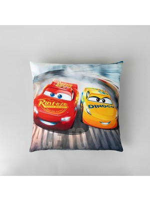 Mythriva Lisanslı Disney Cars Team 40X40 cm Kılent