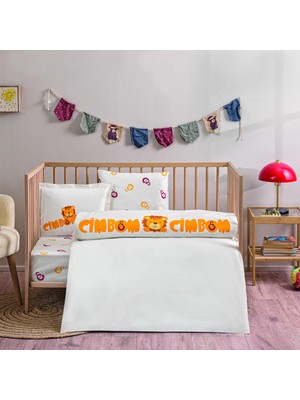 Mythriva Taç Lisanslı Galatasaray Strip Baby Pamuk Nevresim Takımı