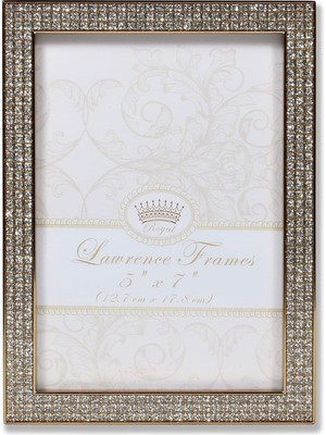 Mythriva Lawrence Frames Lawrence Royal Designs 5x7 Turner Altın ve Parlak Metal Resim Çerçevesi